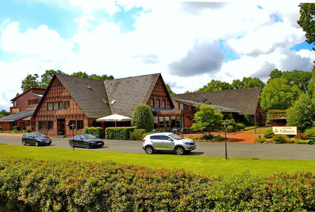 Hotel Landhaus Pollmeyer Friesoythe Buitenkant foto